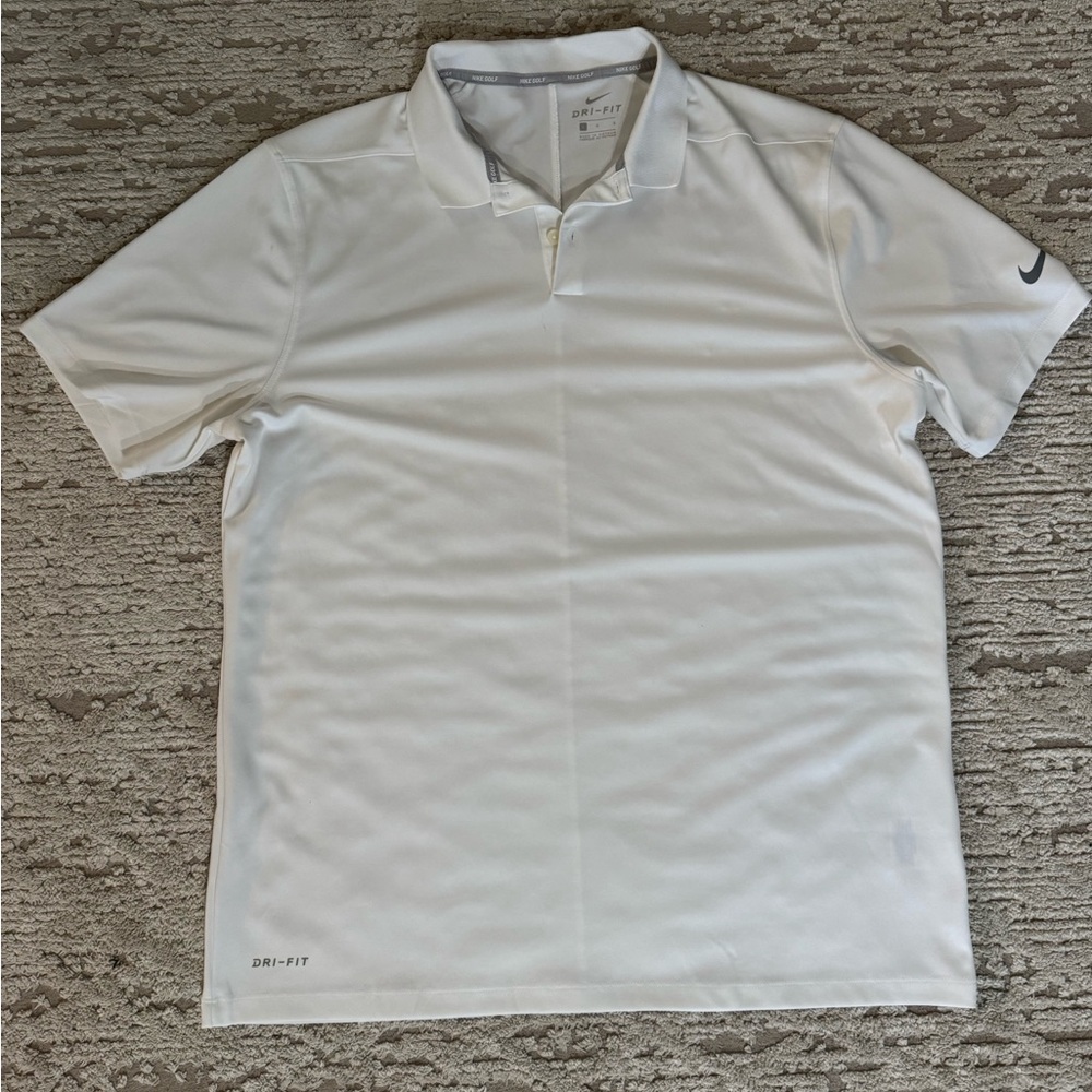 Nike Men's Classic White Polo Shirt